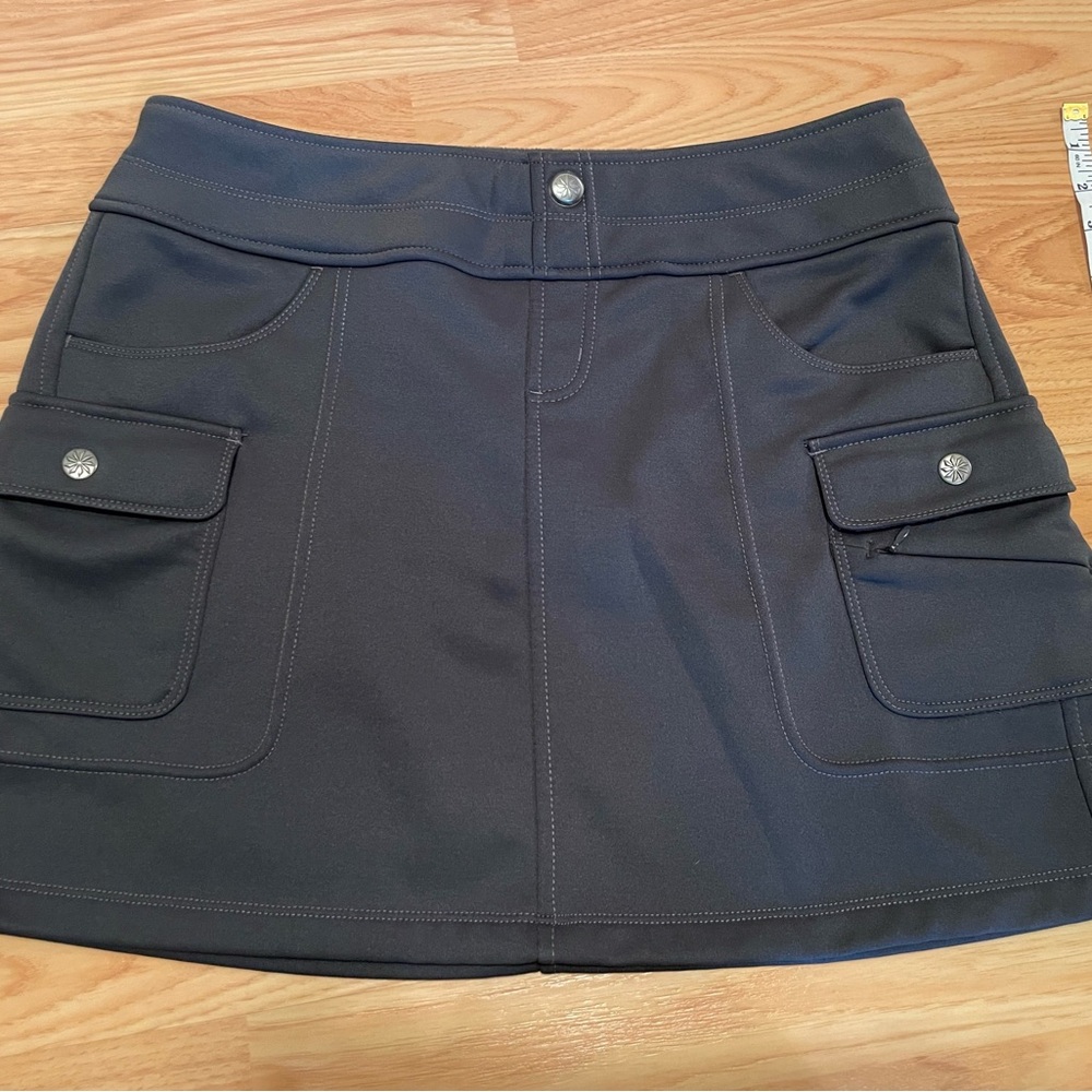 Athleta Charcoal Mini Skirt